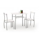 Stalas + 2 kėdės LNC2-BP (Baltas)